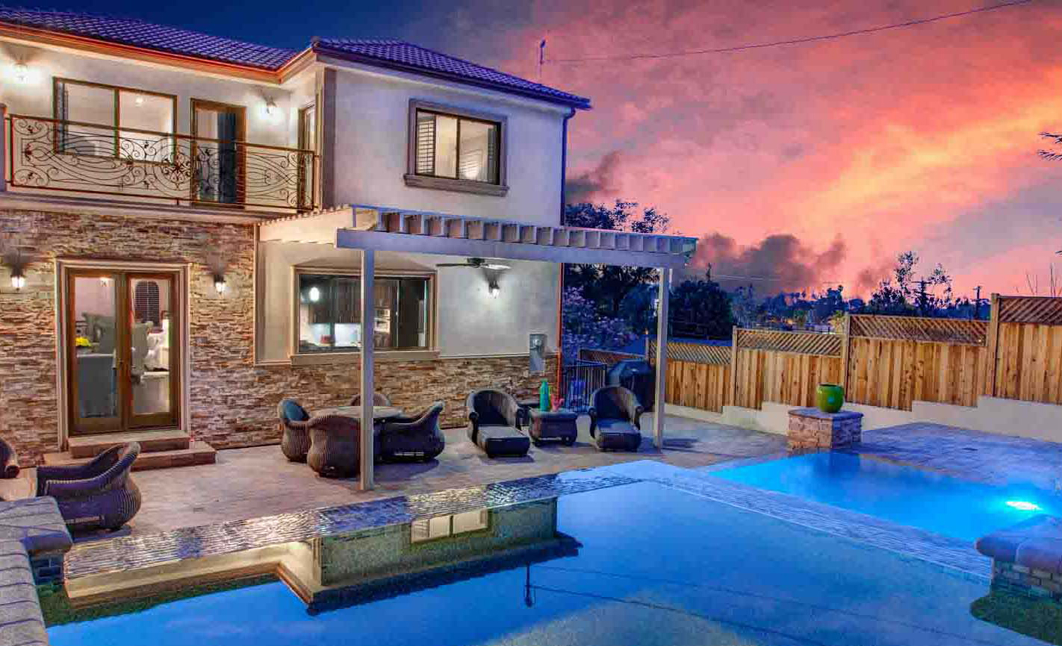 house backyard